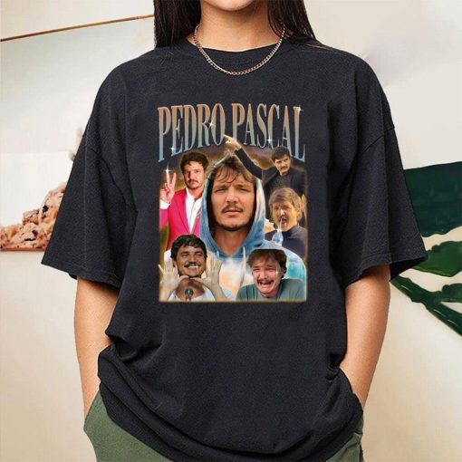 Pedro Pascal Homage Vintage Retro Unisex T-Shirt