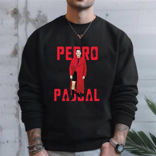 Pedro Pascal In Iconic Red Met Gala Unisex T-Shirt