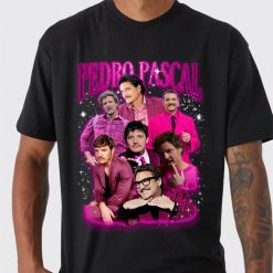 Pedro Pascal In Pink Unisex T-Shirt