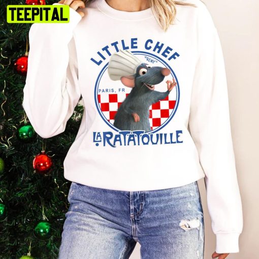 Pixar Ratatouille Remy Little Chef Graphic Graphic Unisex Sweatshirt