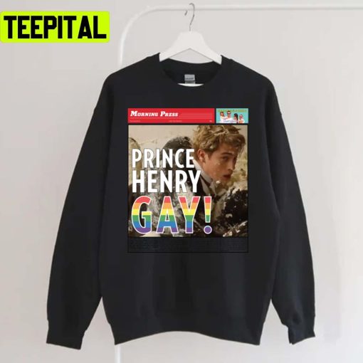 Prince Henry Gay Newspaper Unisex Sweatshirt