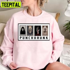 Punchdrunk Masked Shows Long Unisex Sweatshirt