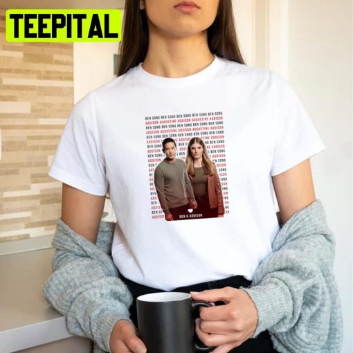 Quantum Leap 2022 Tv Show Poster Ben Song And Addison Augustine Unisex Sweatshirt