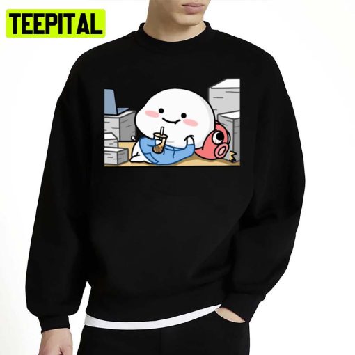 Quby Iconic Buble Tea Unisex Sweatshirt