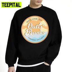 Retro Outer Banks Paradise On Earth Unisex Sweatshirt