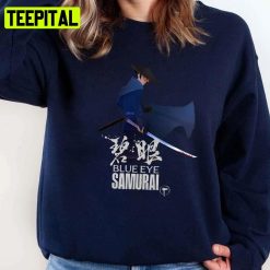 Samurai Blue Cape Unisex Sweatshirt