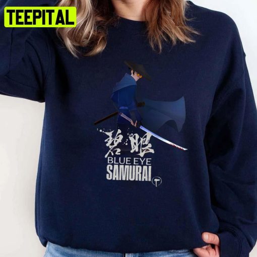 Samurai Blue Cape Unisex Sweatshirt