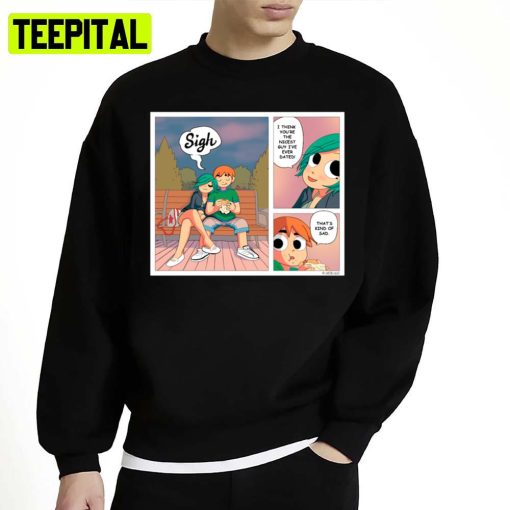 Scott Pilgrim Kind Of Sad Unisex Sweatshirt