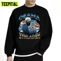 Ssama Zyn Laden Parody Meme Zynladen Flag Joke Graphic Unisex Sweatshirt