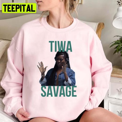 Tiwa Savage Wizkid Unisex Sweatshirt