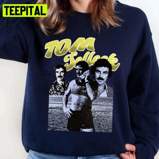 Tom Selleck 80s Retro Unisex Sweatshirt