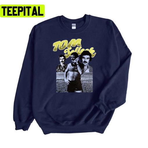 Tom Selleck 80s Retro Unisex Sweatshirt