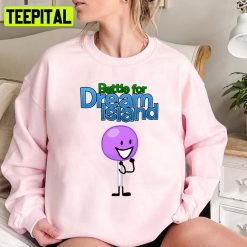 Unleash The Fun Epic Battle For Dream Island Fan Art Iconic Unisex Sweatshirt