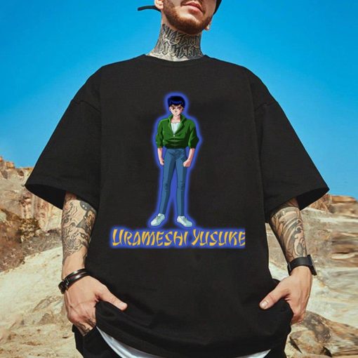 Urameshi Yusuke Spirit Detective Design Artwork Unisex T-Shirt