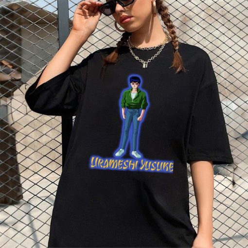 Urameshi Yusuke Spirit Detective Design Artwork Unisex T-Shirt