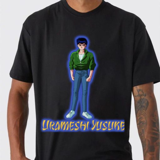 Urameshi Yusuke Spirit Detective Design Artwork Unisex T-Shirt