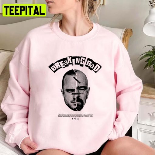 Walter White And Jesse Pinkman From Breaking Bad Unisex Sweatshirt