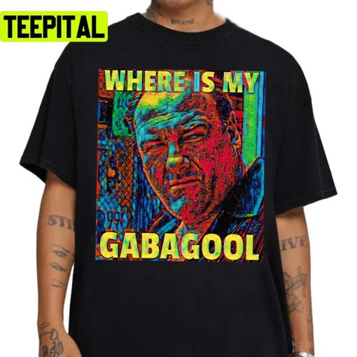 Where’s My Gabagool Funny Meme Unisex Sweatshirt