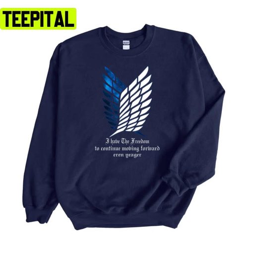 Aot Free Wings Attack On Titan Unisex T-Shirt