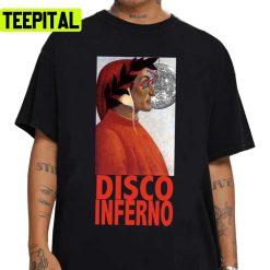 Disco Inferno Illustration Unisex T-Shirt