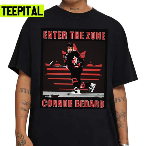 Enter The Zone Connor Bedard Unisex Sweatshirt