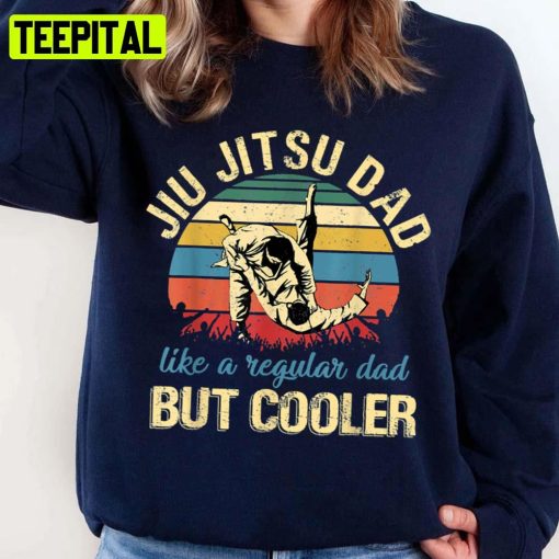 Father’s Day Jiu Jitsu Dad Training Father Vintage Funny Unisex Sweatshirt