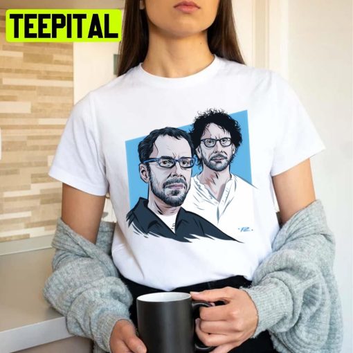 Joel And Ethan Coen An Illustration By Paul Cemmick Unisex T-Shirt