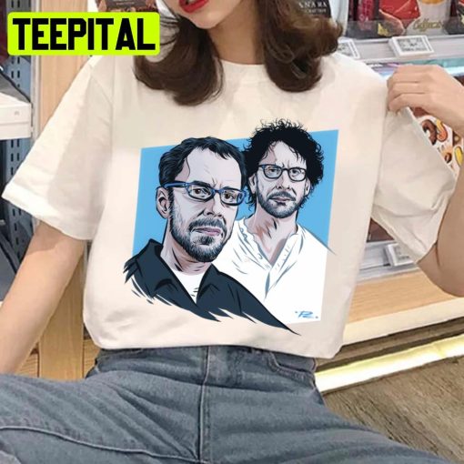 Joel And Ethan Coen An Illustration By Paul Cemmick Unisex T-Shirt