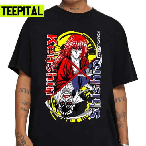 Kenshin Vs Shishio Rurouni Kenshin Unisex T-Shirt