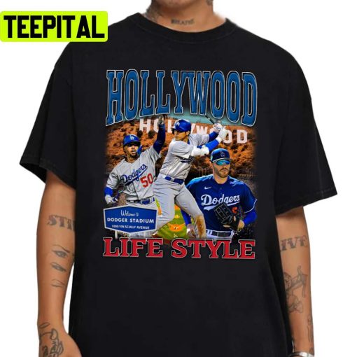 Los Angeles Dodgers Shohei Ohtani Hollywood Lifestyle Unisex Sweatshirt