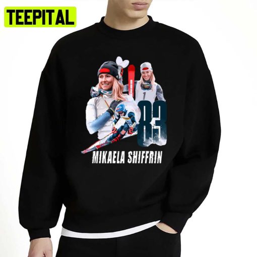 Mikaela Shiffrin Unisex Sweatshirt