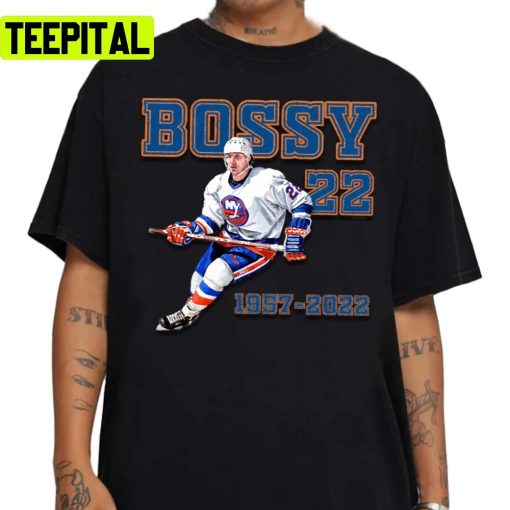 Mike Bossy Number 22 1957 2022 Unisex Sweatshirt