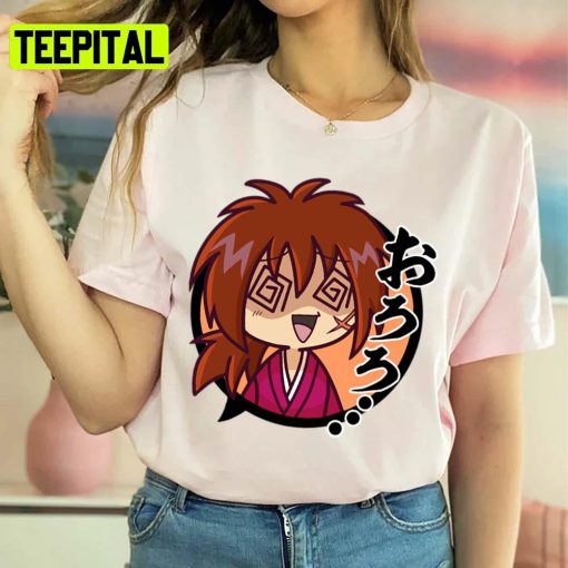 Rurouni Kenshin Cute Chibi Unisex T-Shirt