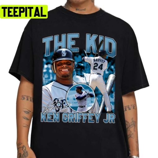 Seattle The Kid Baseball Legend Signature Ken Griffey Jr Unisex T-Shirt