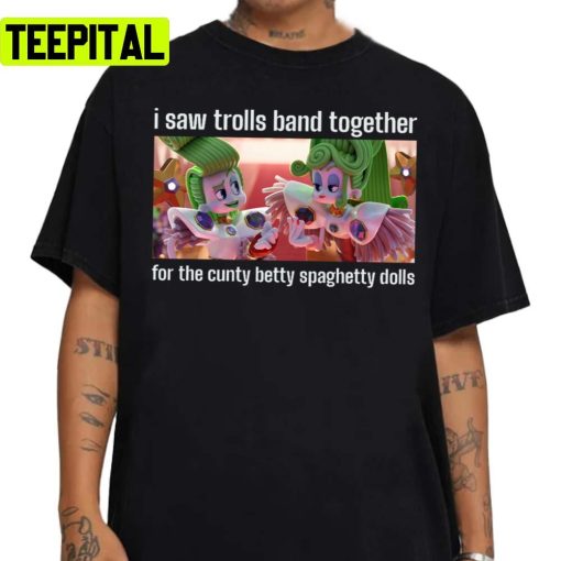 Trolls Velvet And Veneer Band Together Unisex Sweatshirt