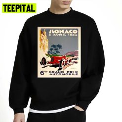 Vintage Monaco Grand Prix Unisex Sweatshirt