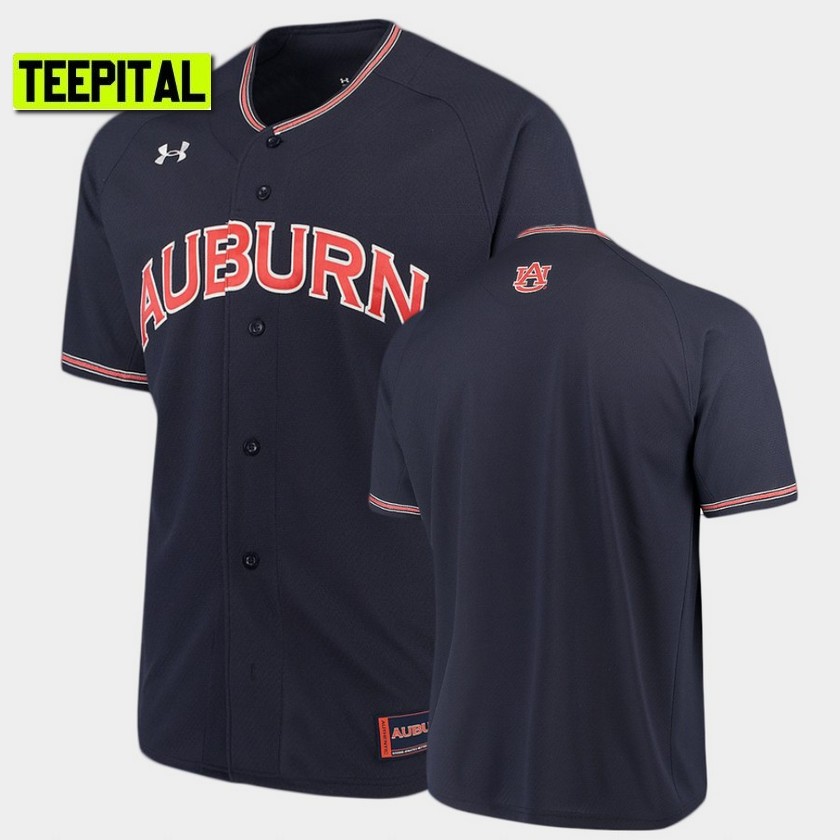 Auburn Tigers College Baseball Navy Replica Jersey