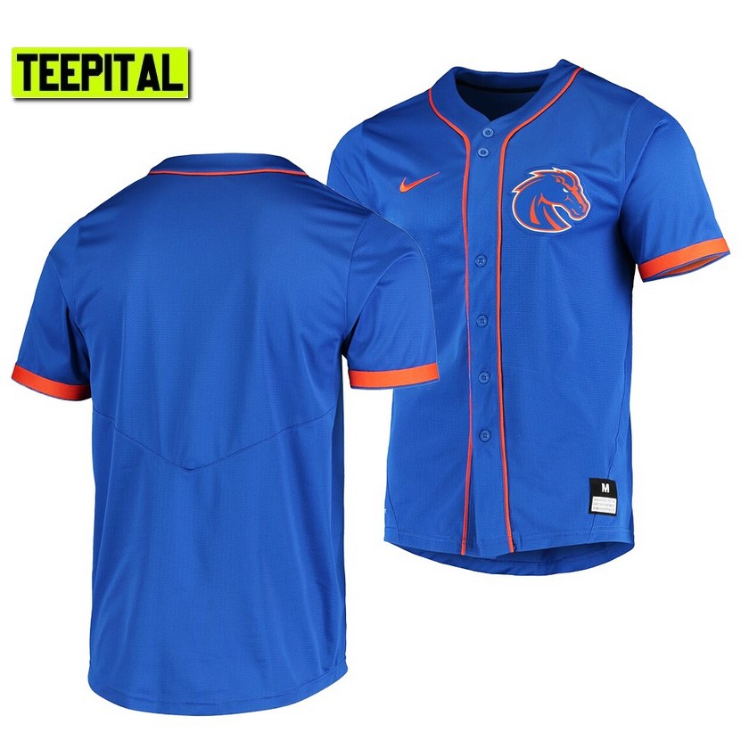 Boise State Broncos College Baseball Royal Elite Replica Jersey