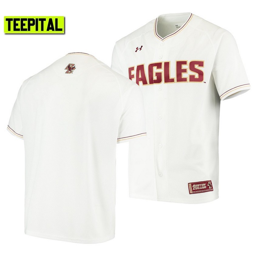 Boston College Eagles College Baseball White Replica Jersey