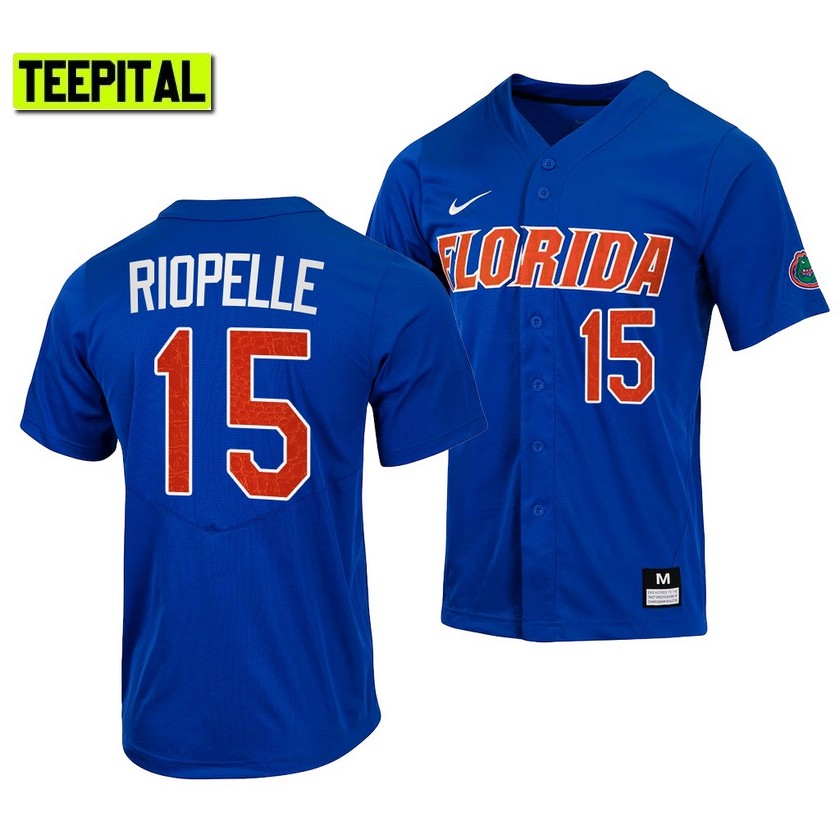 Florida Gators BT Riopelle College Baseball Jersey Royal