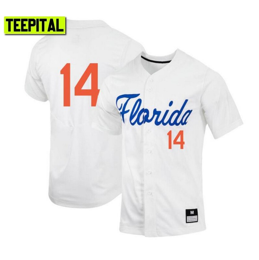 Florida Gators Jac Caglianone White College Baseball Jersey