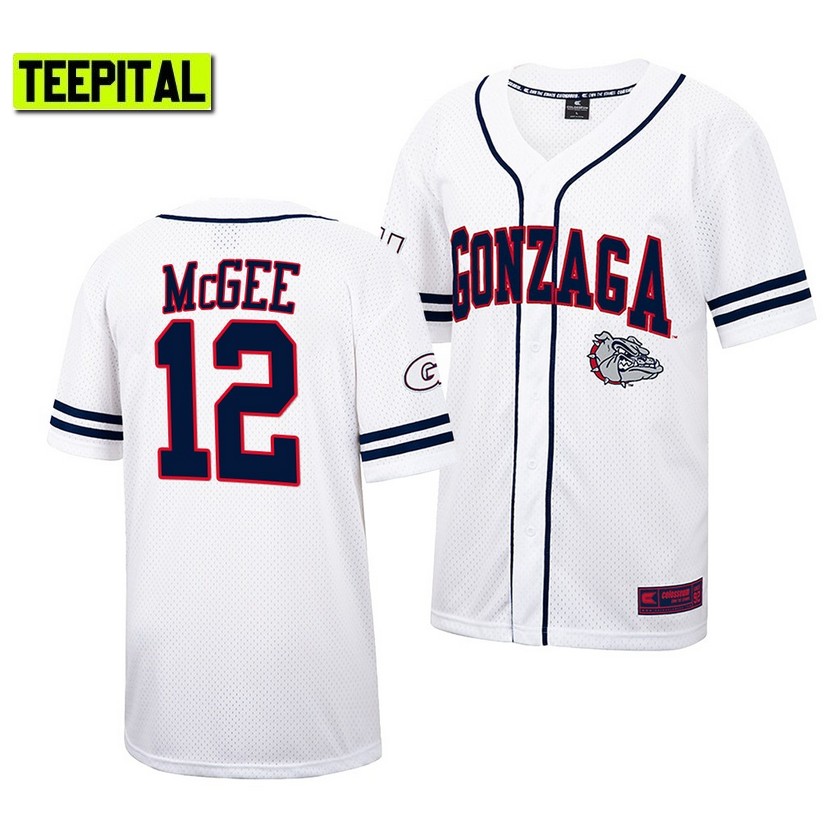 Gonzaga Bulldogs Cade McGee College Baseball Jersey White
